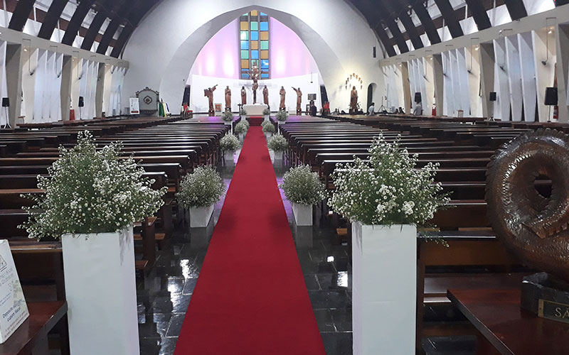 Casamento produzido por Sissi Silva Produções