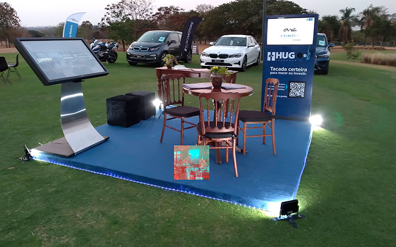 Buffet de gala para evento corporativo
