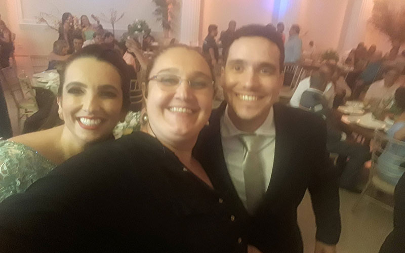 Casamento produzido por Sissi Silva Produções